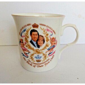 Crown Trent - Staffordshire, England Charles & Diana Mug (Birth of First Child)